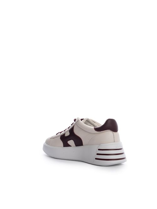 Sneakers Rebel Avorio Bordeaux HOGAN | HXW5640DN61 UAI479F